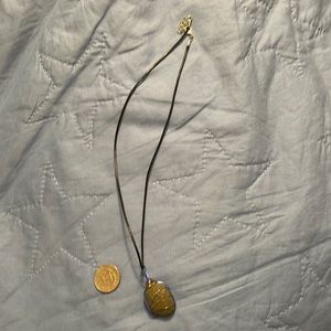 001 Hand made PNW wish rock necklace 001